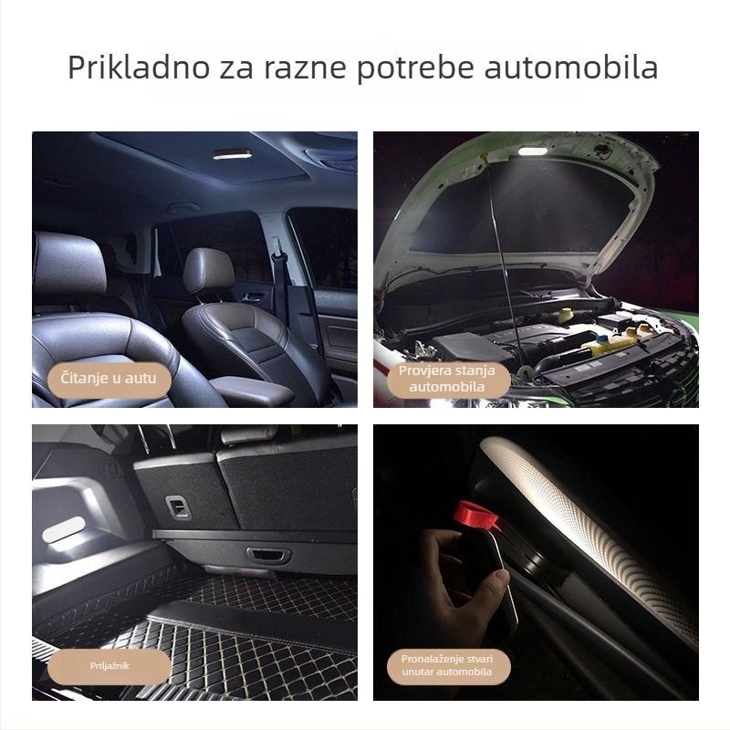 Auto lampica za čitanje BAL200646 – BEN.JACK/Binney, aluminijska legura + ABS