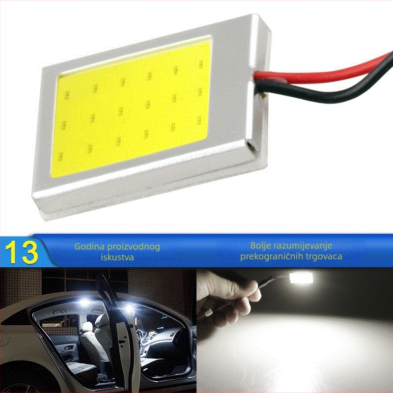 LED stropno svjetlo - COB ploča DC10-30V-W; 9-30V, 1.7W, 163 lm, aluminijski substrat