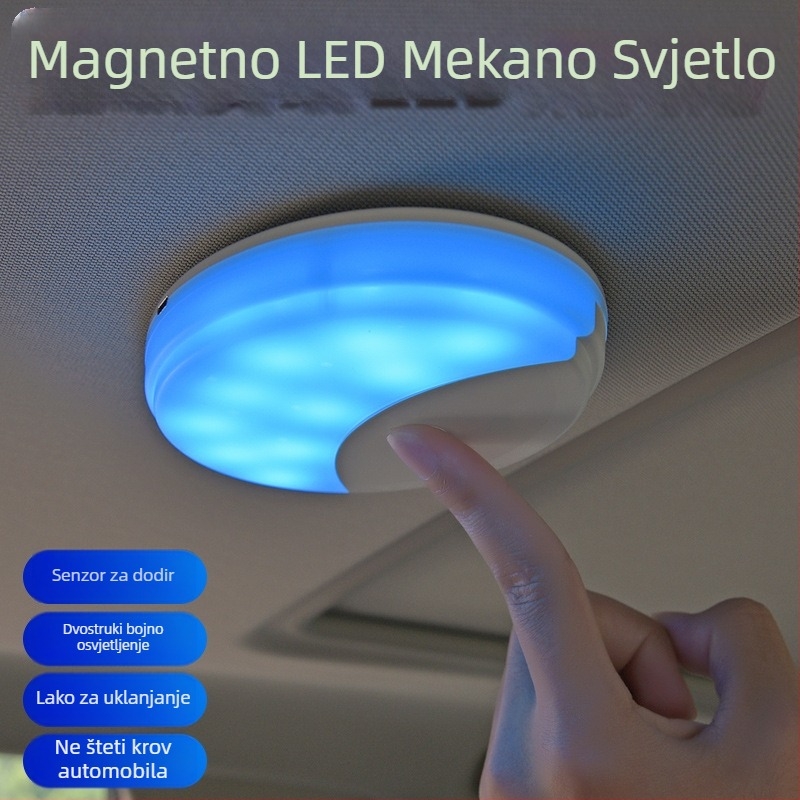 Unutarnje LED svjetlo za krov automobila Y-976, dimabilno, 5V DC, 4W, 400mA