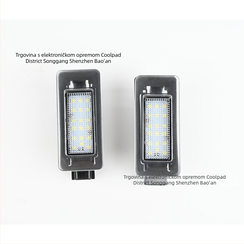 LED svjetlo za registracijsku pločicu Nissan Serena C27 (2016-2019) – SY-057, 12V, 0.8W, 0.15A, PCV