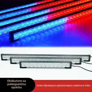 Automobilska LED upozoravajuća traka – visoka svjetlina, 12V, 5W, model JSD17, PC materijal, vodootporan
