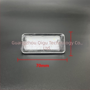 LED svjetlo za registarsku pločicu za Fiat 500C/Abarth 500C (2007-2016) – ABS+LED, 12V, 4.2W, 6000K, trajanje života 50 000 h