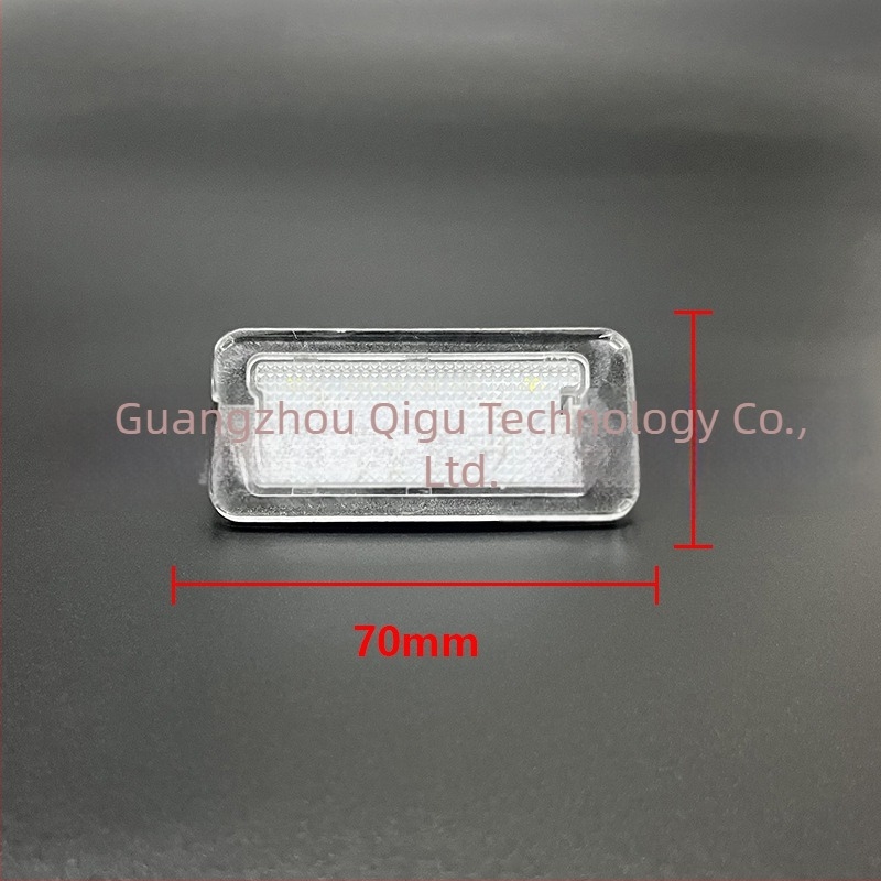 LED svjetlo za registarsku pločicu za Fiat 500C/Abarth 500C (2007-2016) – ABS+LED, 12V, 4.2W, 6000K, trajanje života 50 000 h