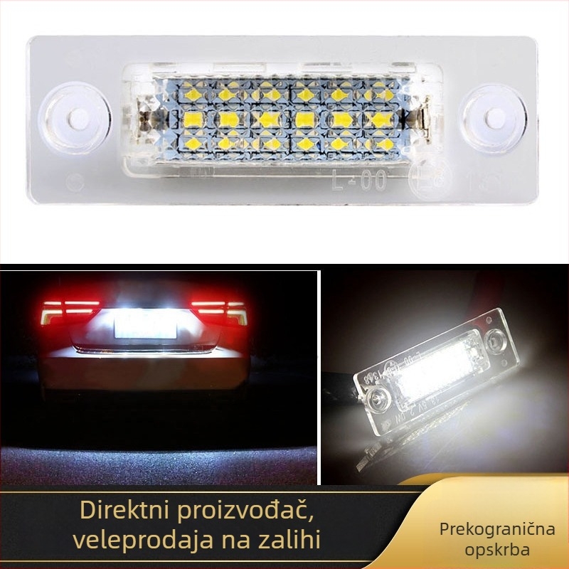 LED svjetlo za registarsku pločicu VW Touran, Passat, Jetta i Caddy Mk3
