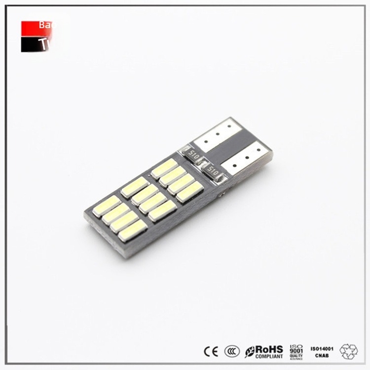 T10 LED auto svjetlo, 4014-24SMD, svjetlo širine, svjetlo registarske pločice i prtljažnika
