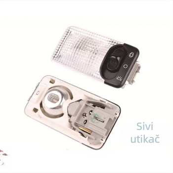 6362P3 Lampa za čitanje za unutarnje stropno svjetlo, kompatibilna s Peugeot 206, 207 i Citroën C2, 6362K9