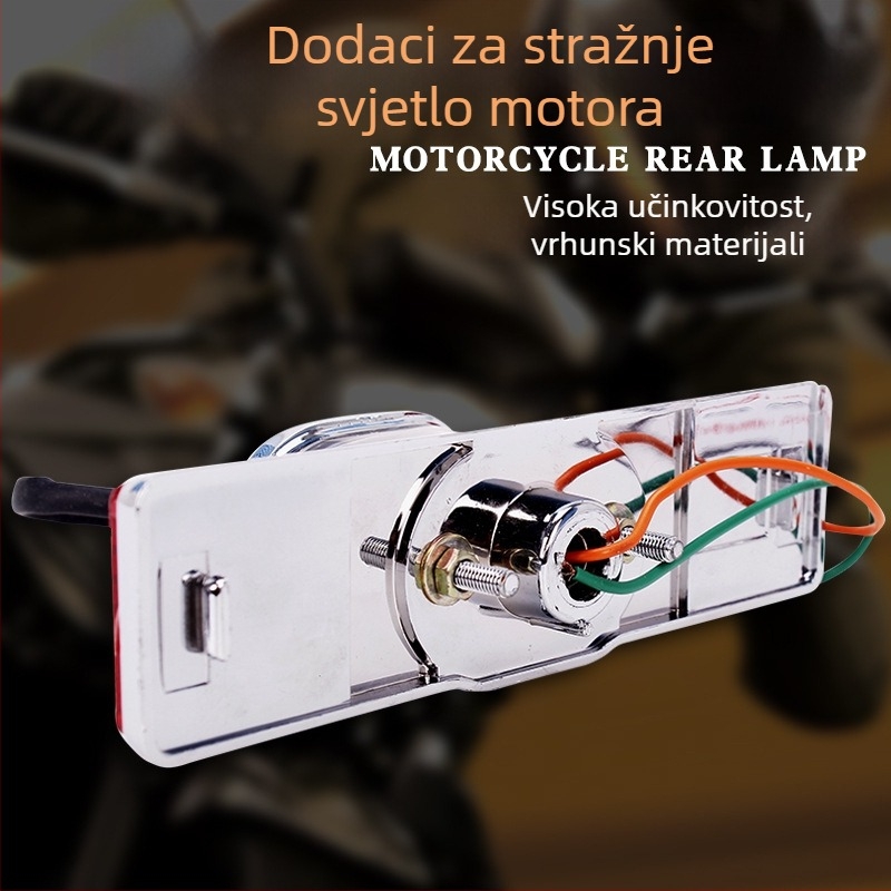 Zadnja svjetiljka za motocikl Strada 7 Racing – kompatibilno s modelom Strada 7 Racing