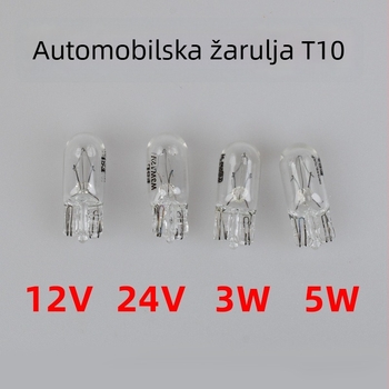 FSL T10 plug-in žarulja za svjetlo registarske pločice, 5W/3W, 12-24V, dnevno svjetlo i lampica za čitanje