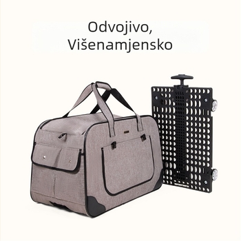 Torba za kućne ljubimce od Oxford materijala, velika kapaciteta, srednja tvrdoća, brend DODOPET