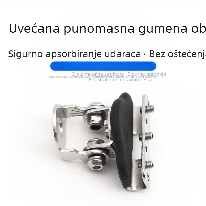 LED nosač za svjetlo na kaputu automobila s fiksnom proširenom bazom, neuništivi nosač, 1 LED