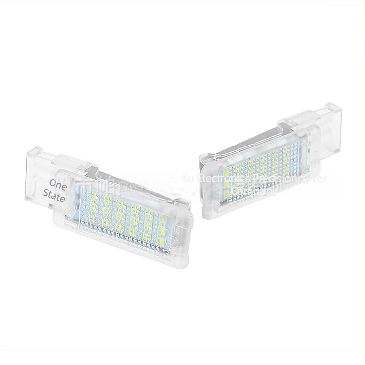 LED rasvjeta za prostor ispod nogu u automobilu za VW Beetle, Bora, FOX, Polo, Passat B5/B6/CC — 12V, 3W, SMD LED, 6500K