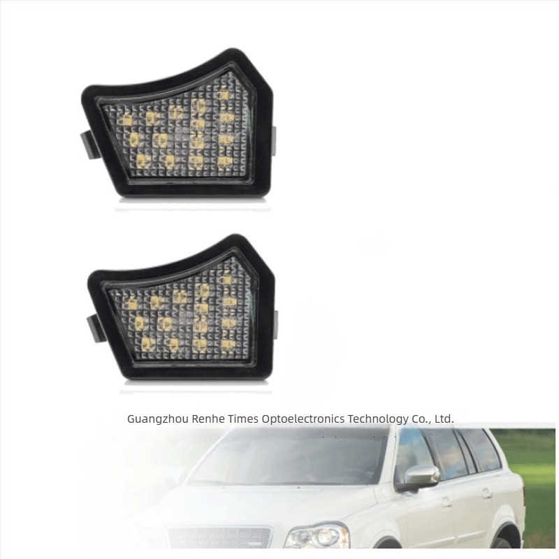 LED svjetlo za ogledalo za Volvo S80/S60, V40/V60/V70, XC90/XC70 — 12V, 5W, PC kućište, vijek trajanja 50.000 h