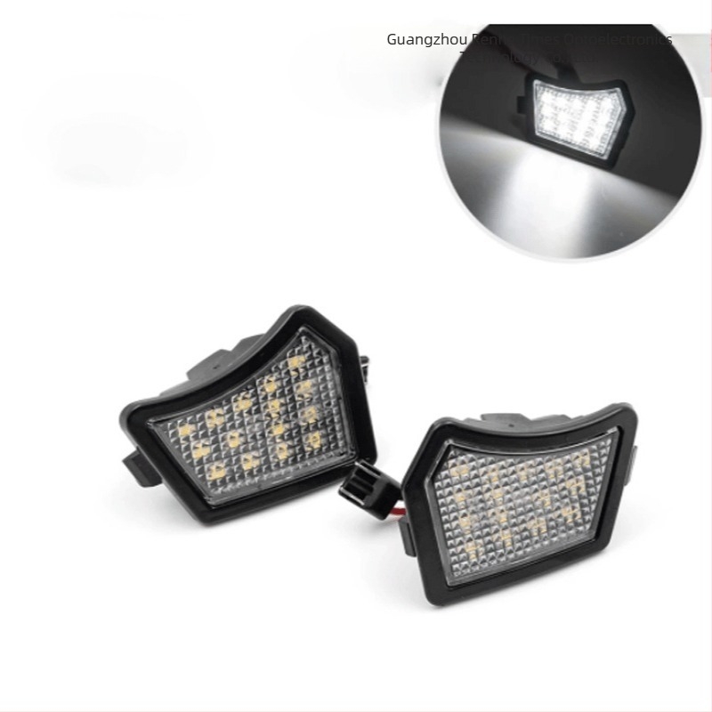 LED svjetlo za ogledalo za Volvo S80/S60, V40/V60/V70, XC90/XC70 — 12V, 5W, PC kućište, vijek trajanja 50.000 h