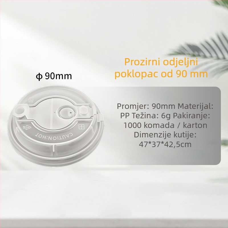 Jednokratna čaša za tople napitke s božićnim uzorkom, PP, 700 ml, okrugla, prilagodljiva