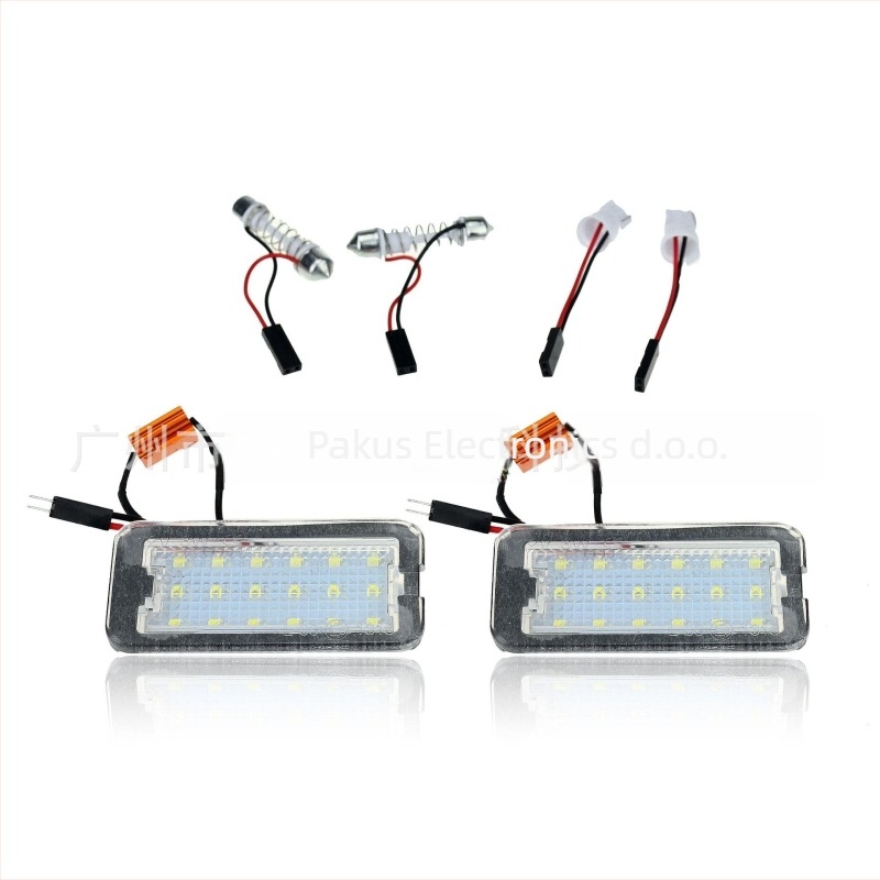 LED stražnja svjetiljka za registarsku pločicu FIAT 500C, PC+LED konstrukcija, SMD izvor svjetla, 12V, 3W, vijek trajanja 5000h