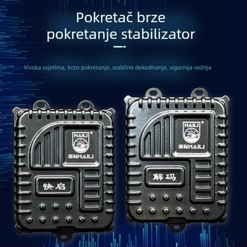 Set Xenon prednjih svjetala za automobil — 55W, 12V, 3800 lm, IP68, trajanje 5000 sati