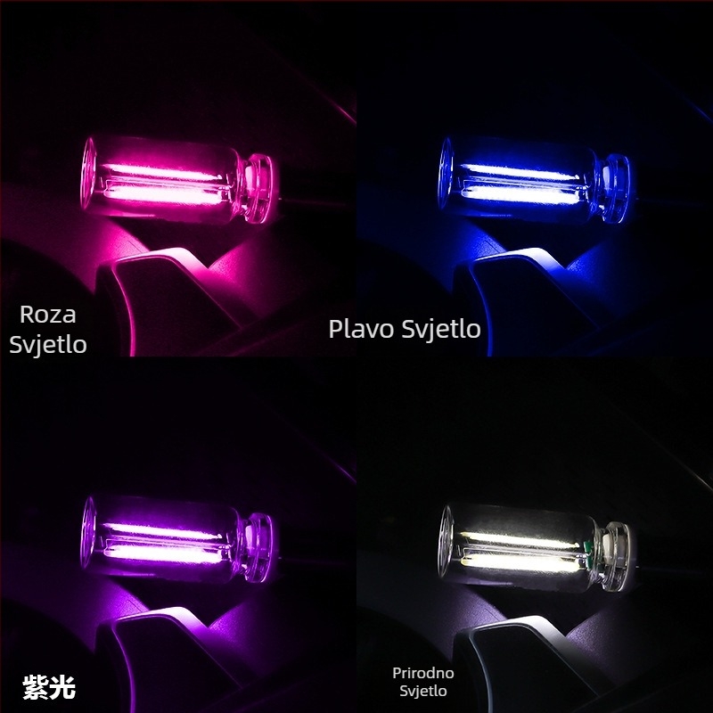 USB noćna svjetiljka, staklo, 12V, 0.5W, 0.5A