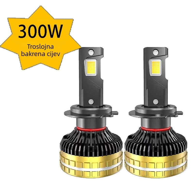 Automobilska LED prednja svjetla, aluminijsko kućište, model X50, 5000 lm, 180 W, 10-30 V