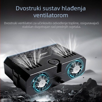 FG S301 Mrežno svjetlo s tri leće, 106W, 12V, 7A, aluminijska legura