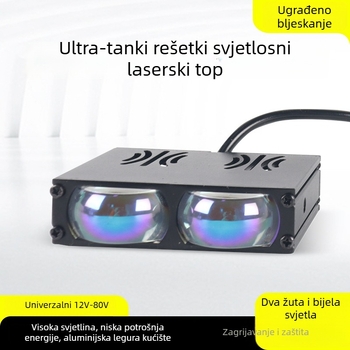 LED svjetlo za rešetku automobila – dodatno svjetlo za vožnju i off-road, 36W, aluminij, kućište s lećom, IP23, 100000 sati radnog vijeka
