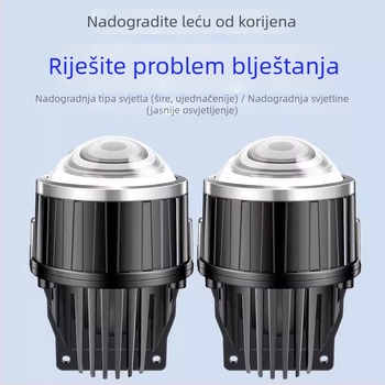 Off-road universalni LED far za vozila s bifokalnim laserskim lećama — 30W/35W, 5000 lm, 50.000 h