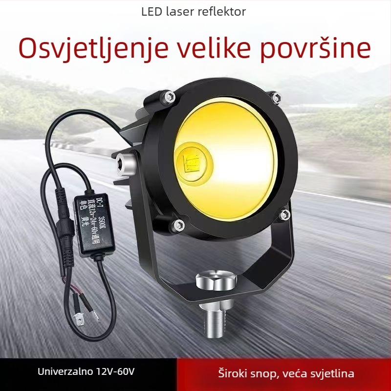 Auto reflektor s Astigmatizmom, 30W, 12–60V, aluminijska konstrukcija, kompatibilan sa svim modelima