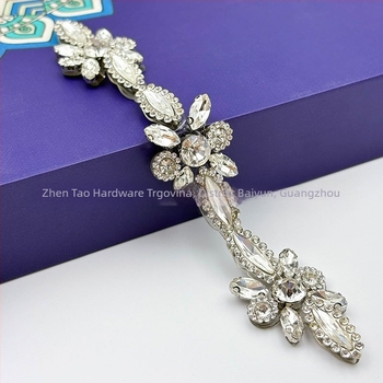 DIY dodaci za nakit: kristalna aplikacija za cipele s bazom topljivog ljepila, staklena umetanja, Guangzhou podrijetlo, Suli Jewelry brend