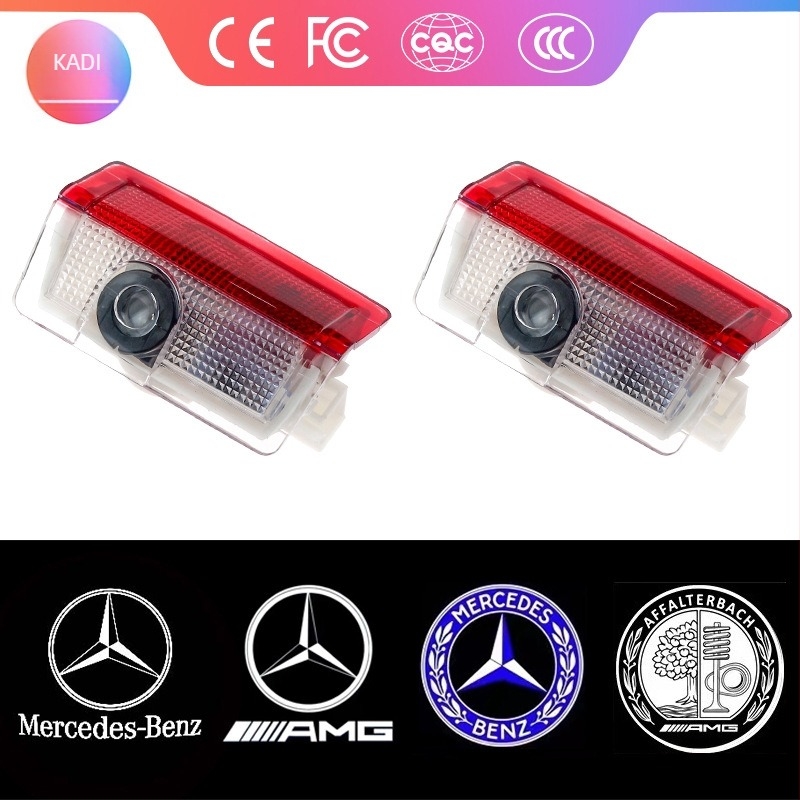 Svjetlo dobrodošlice na vrata za Mercedes-Benz E260/E300, A-klasa, B-klasa, GLC, GLB, C-klasa W205 — 12V, 5W, 0.15A; Materijal: PVC + aluminijska legura; Model: BENZ-E/C