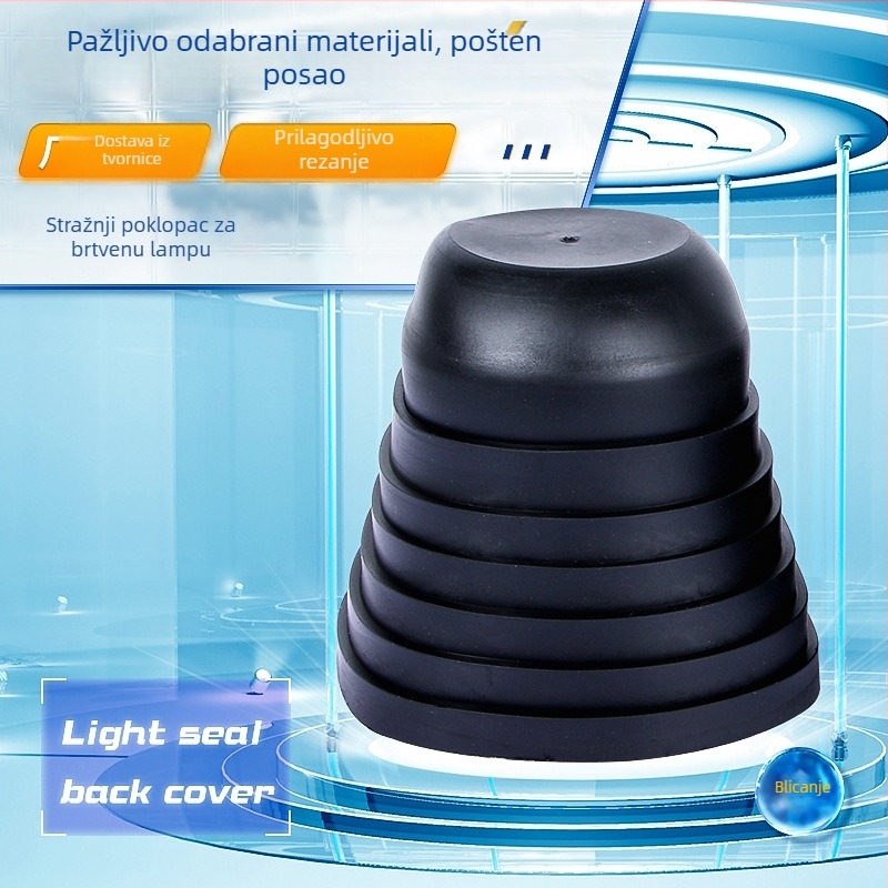 Gumeni brtveni stražnji poklopac svjetla – univerzalno za automobile i motocikle, PVC materijal, zaštita AAA, vijek trajanja 10