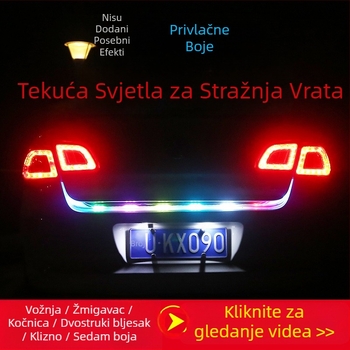 Svjetlo prtljažnika automobila s RGB LED, model MKS-99788, 12V, 5W, PVC