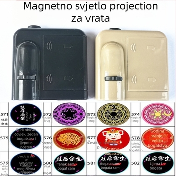 Svjetlo dobrodošlice za vrata automobila HC-CK10, ABS, 0.5W, 4.5V