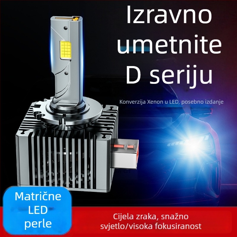 LED prednja svjetla za automobil M15, 160W, 12V, 18000 lm, IP68