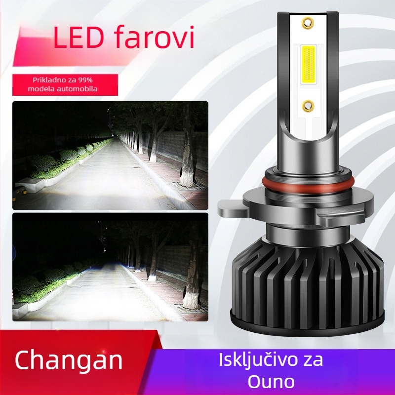 LED set svjetala za Changan Ono/Ono S (2012–2020): visoki i niski snop, svjetla za maglu, LED izvor svjetla 12V