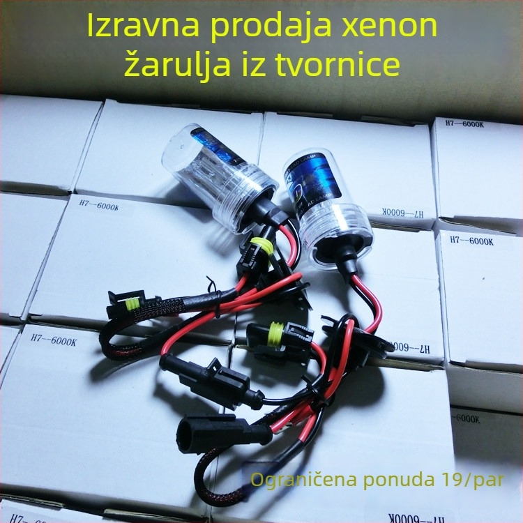 Automobilska Xenon HID žarulja za svjetla 35W/55W, 12V, kompatibilna s H1/H3/H7/H8/H9/H10/880/881/9012/H16, vijek trajanja 3000h