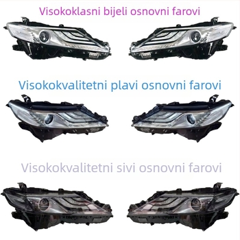 Prednje svjetlo Xenon LED visoke konfiguracije za Camry 2018 (24V, 20W, IP66, modeli 81170-06e20 / 81130-06e20 / 81150-06e50 / 81110-06e50)