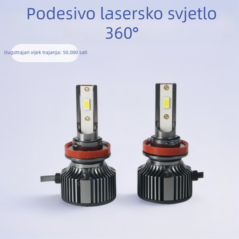 LED prednje svjetlo s ugrađenom maglom, aluminijsko kućište (24W, 12V, 4800lm, IP68)