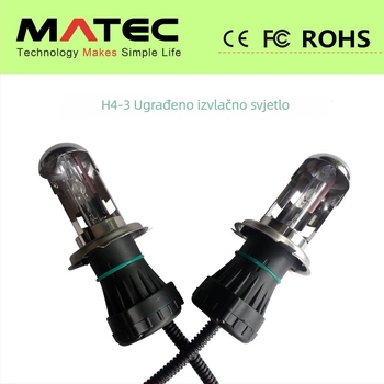 H4-3 teleskopska Xenon svjetla HID, 12V, 35W, 3500 lm, kompatibilan sa svim modelima
