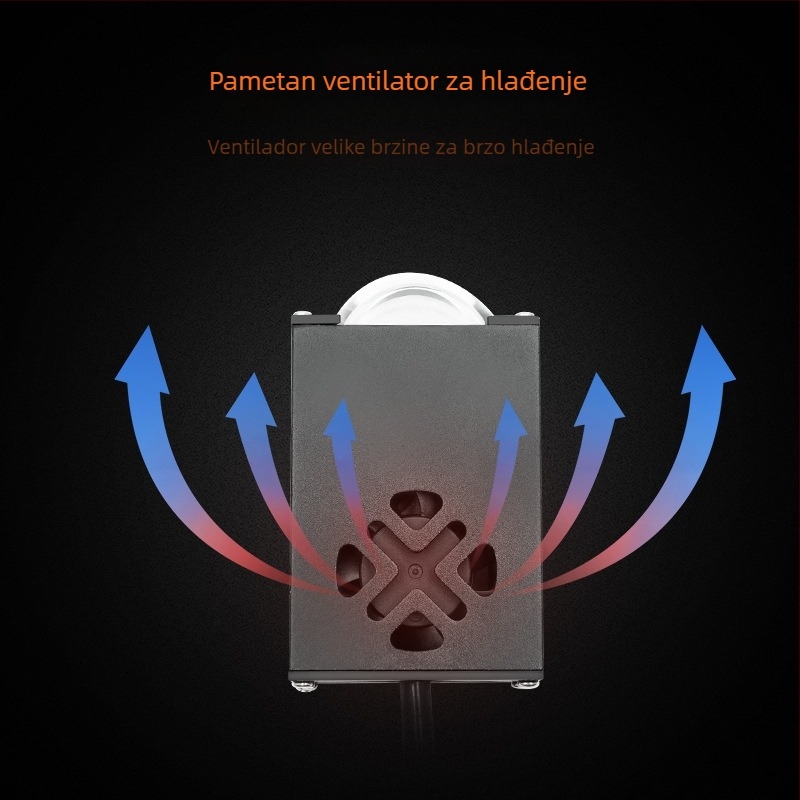 LED automobil LED svjetlo Zw19 srednja mreža, 20W, 12V, aluminij, vijek trajanja 5000h