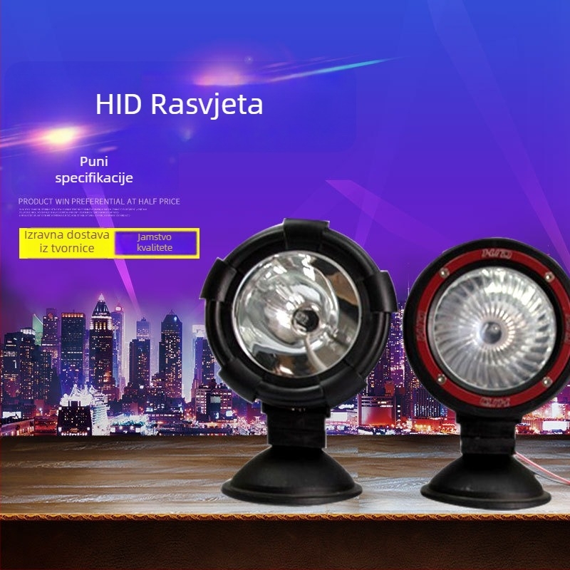 Xenonski automobilski reflektori za prednju šipku, HID osvjetljenje, model JL-0042, 6000K, 35W/55W, napon 12/24/9-32V, vijek trajanja >30000 h