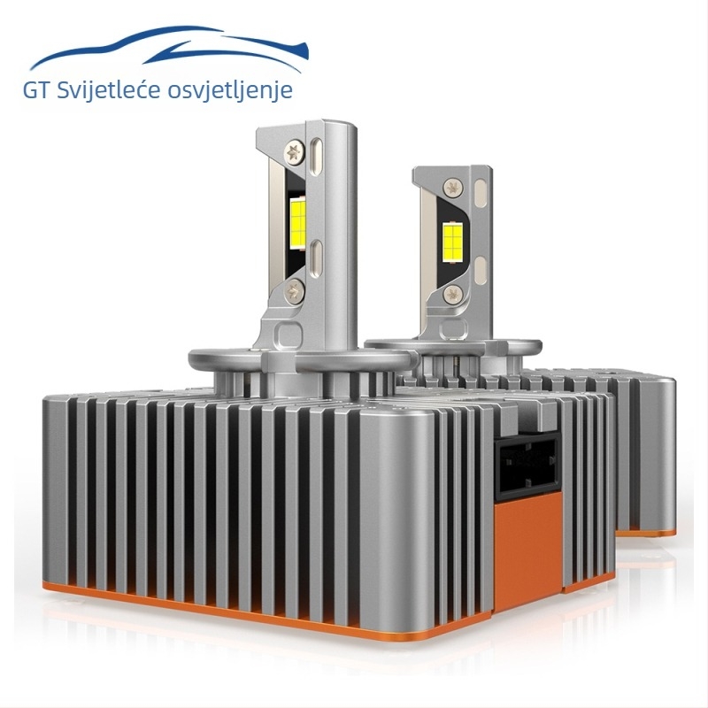 D5 LED Autosvjetla, 55W, 12V, 8000 lm, IP68, Kućište od avionskog aluminija