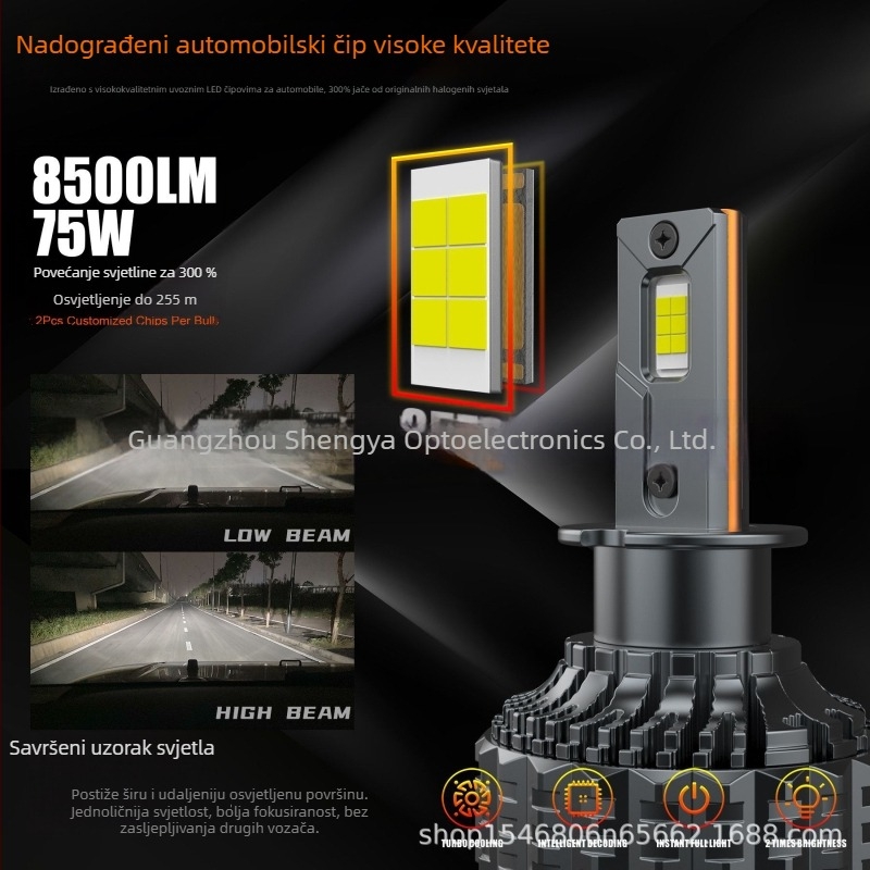 LED automobilno svjetlo, 60W, 9-36V, 6500 lm, IP68, model V20
