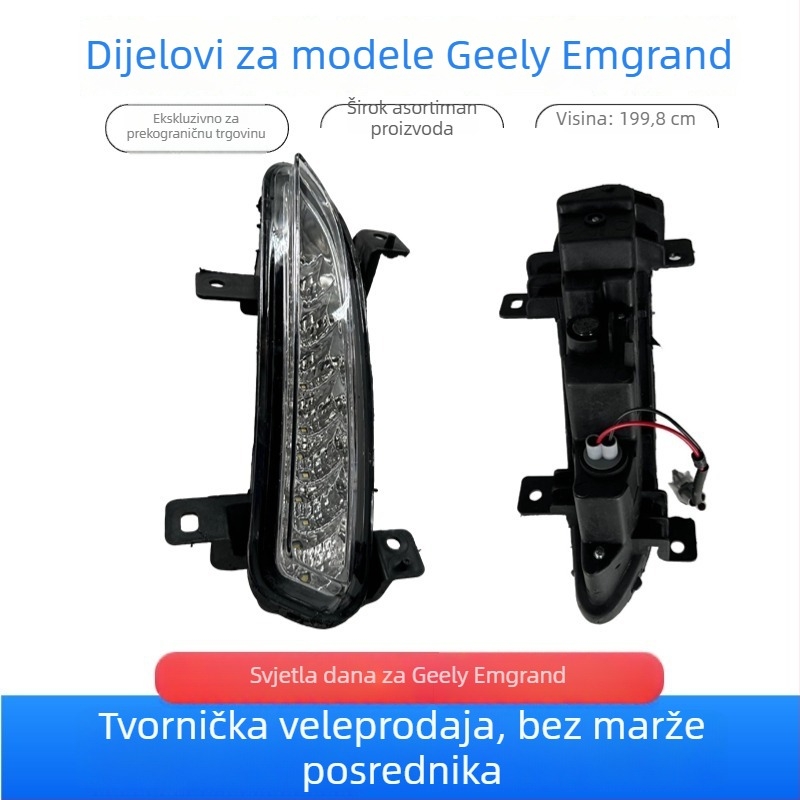Geely Emgrand Desno prednje dnevno svjetlo s Xenon lampom – Dio broj 1067004886 | Lin ning