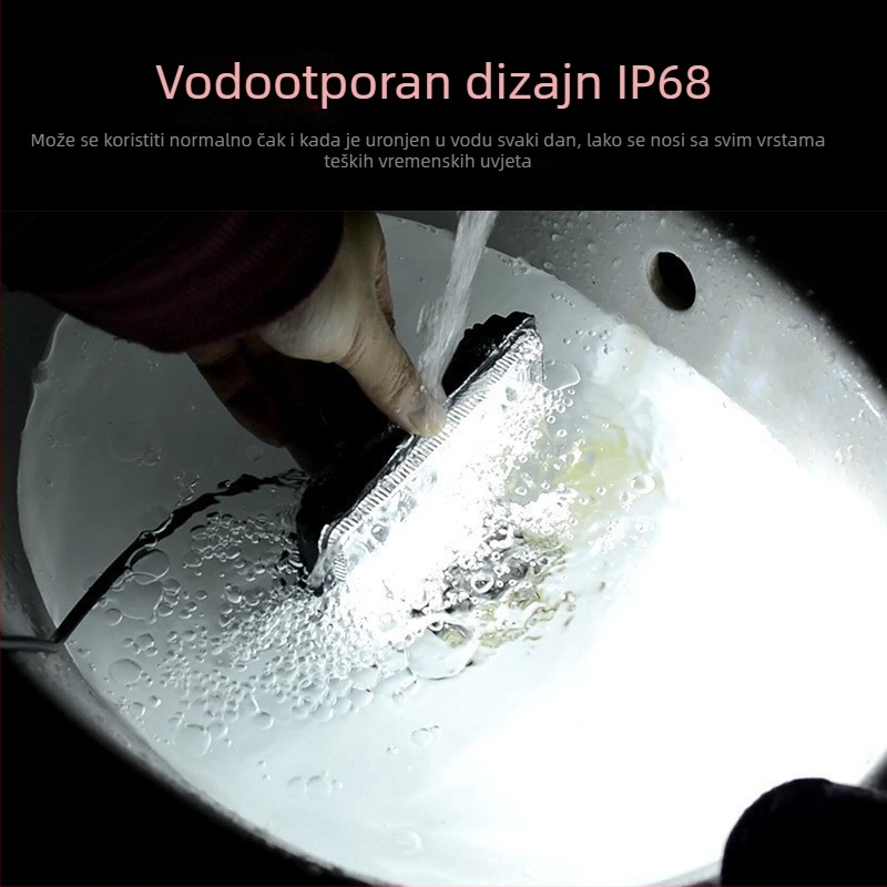 Dvostruka LED radna svjetiljka za automobil, 30W, 12V DC, 1200 lm, IP67, univerzalna kompatibilnost