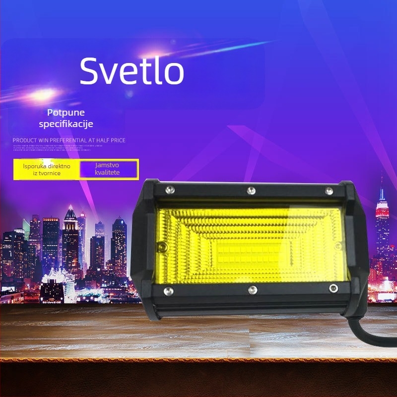 Off-road HID reflektor za vozilo, 6000K, 12/24V/9-32V, 35W/55W, JL-0072