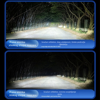 LED auto far – Model V34, 55W, 9-36V, IP68, univerzalna kompatibilnost