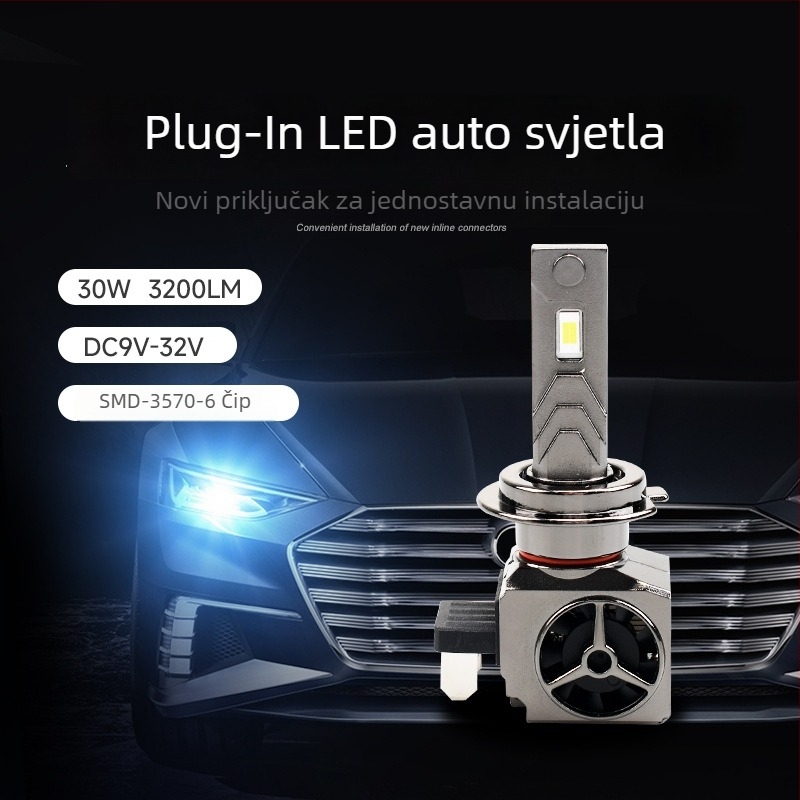 LED auto far – Model V34, 55W, 9-36V, IP68, univerzalna kompatibilnost
