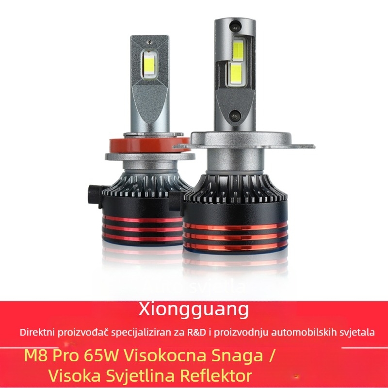 Auto far M8 Pro | LED 120W, 12V, 12000LM, IP67, aluminijska legura