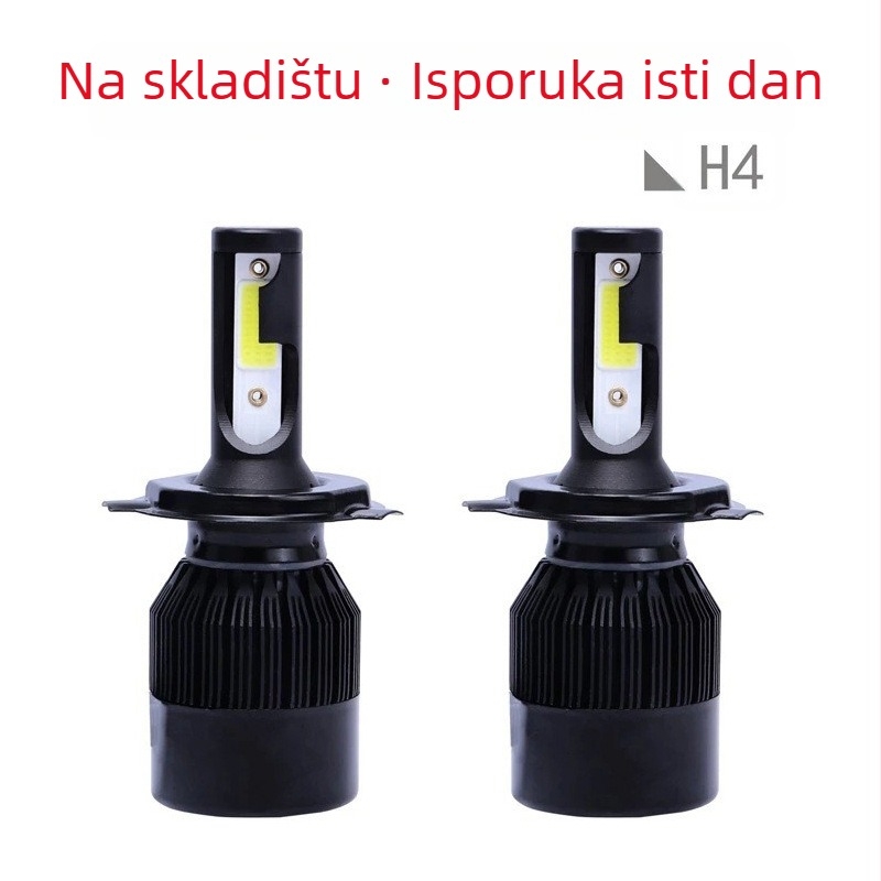 C6h LED prednja svjetla za automobil, COB, 30W, 12V, 3200 lm, univerzalna kompatibilnost