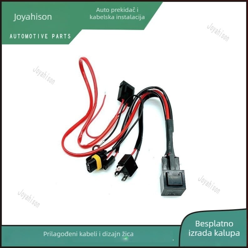 H4 Xenon kabel za svjetlo motocikla, model SX-630-02-00, marka ZYHXQC, dodatak 1002