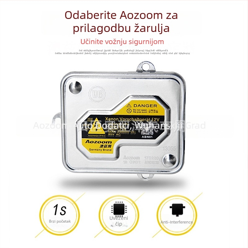 OZZUM AOZOOM 12V HID Xenon balast – brzo pokretanje 35W 45W 55W